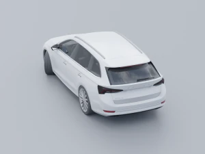 Skoda Octavia combi 2020 3D Model
