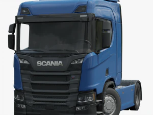 Scania R450 low-poly 3D Model