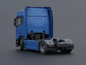 Scania R450 low-poly 3D Model