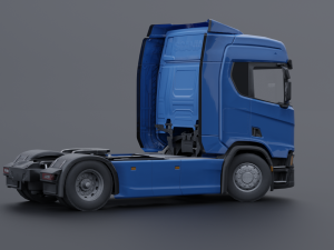 Scania R450 low-poly Modelo 3D