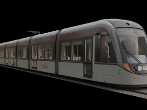 CAF Urbos 3 lowpoly Modèle 3D