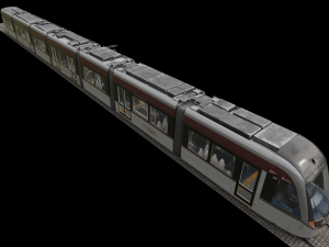 CAF Urbos 3 lowpoly Modèle 3D