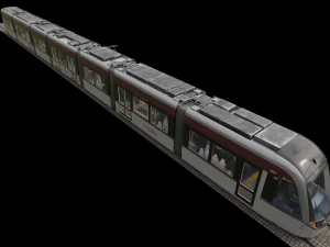 CAF Urbos 3 lowpoly 3D Model