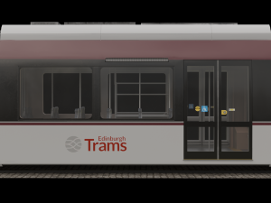 CAF Urbos 3 lowpoly Modèle 3D