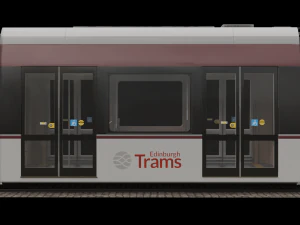 CAF Urbos 3 lowpoly 3D Model