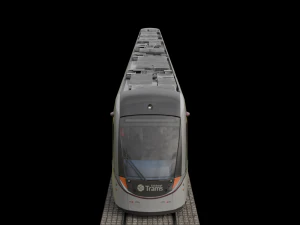 CAF Urbos 3 lowpoly 3D Model