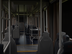 CAF Urbos 3 lowpoly Modèle 3D