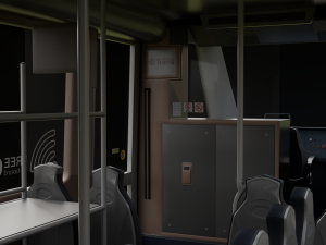 CAF Urbos 3 lowpoly Modèle 3D
