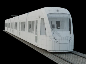 CAF Urbos 3 lowpoly 3D Model