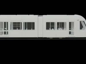 CAF Urbos 3 lowpoly Modèle 3D