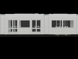 CAF Urbos 3 lowpoly Modèle 3D