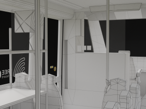 CAF Urbos 3 lowpoly Modèle 3D