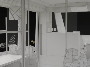CAF Urbos 3 lowpoly 3D Model