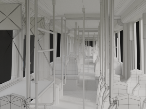 CAF Urbos 3 lowpoly Modèle 3D