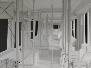 CAF Urbos 3 lowpoly 3D Model