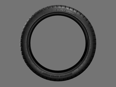 Low poly tire pack 3D 模型