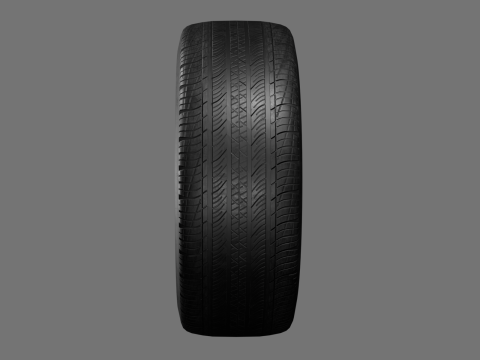 Low poly tire pack 3D 模型