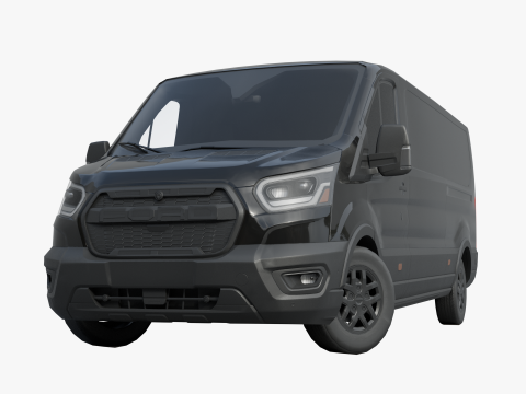 Transit 2022 cargo 3D Model
