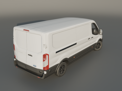 Transit 2022 cargo Modelo 3D