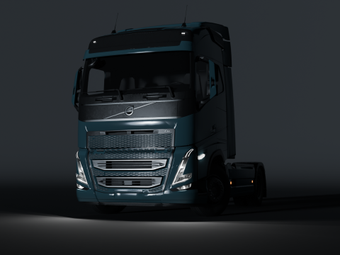 Volvo FH 2022 lowply 3D Model