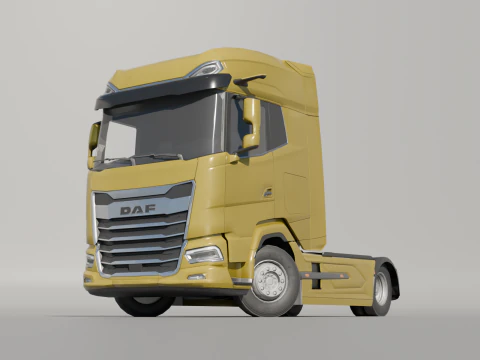 DAF XG 2022 lowpoly 3D Model