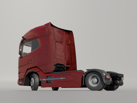 DAF XG 2022 lowpoly 3D Model