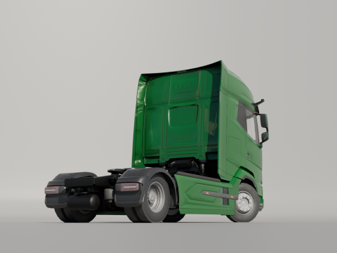 DAF XG 2022 lowpoly 3D Model
