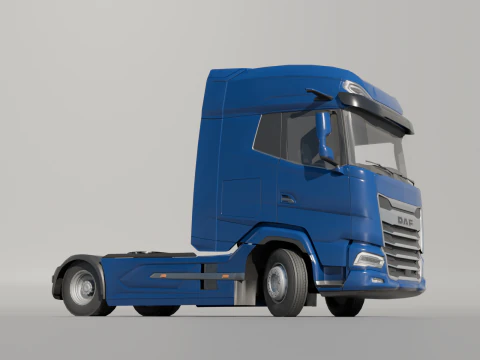 DAF XG 2022 lowpoly 3D Model