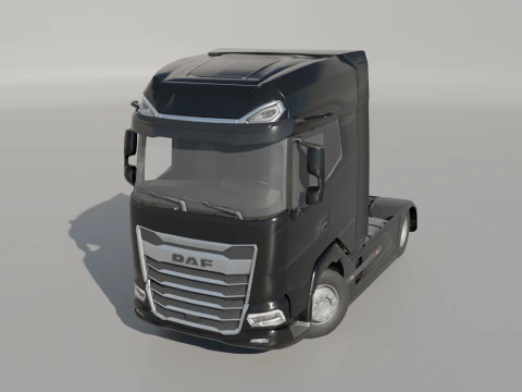 DAF XG 2022 lowpoly 3D Model