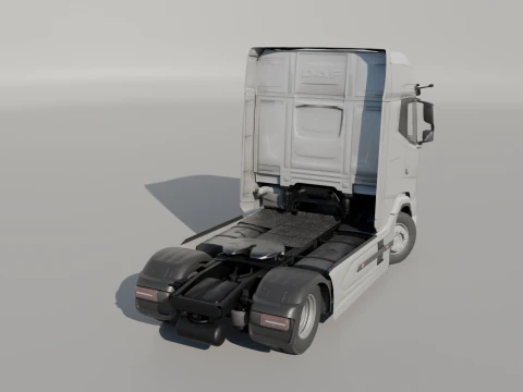 DAF XG 2022 lowpoly 3D Model