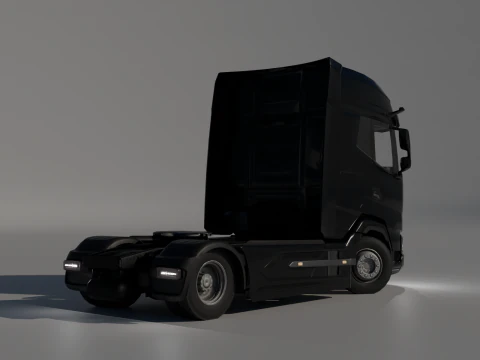 DAF XG 2022 lowpoly 3D Model