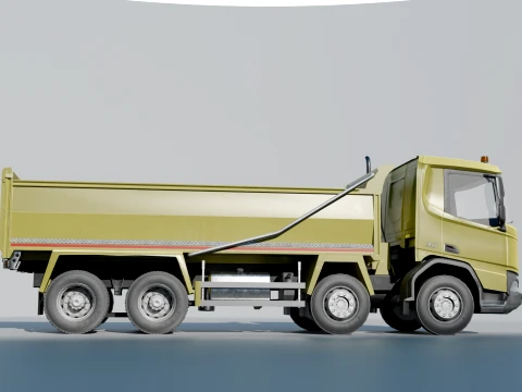 Daf XDc low poly 3D Model
