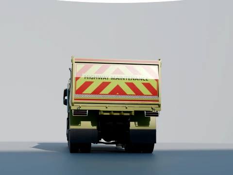 Daf XDc low poly 3D Model