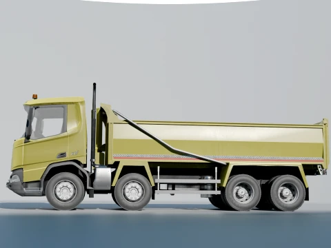 Daf XDc low poly 3D Model