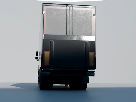 Daf XF low poly Low-poly 3D Model