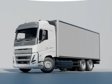 Volvo FH 2022 low poly Model 3D