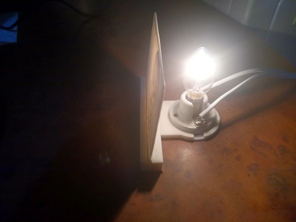 base for lithophane 3D Print Model .c4d .max .obj .3ds .fbx .stl .blend