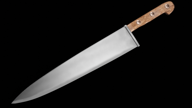 michael myers knife 3D-Modell .c4d .max .obj .3ds .fbx .stl .blend 