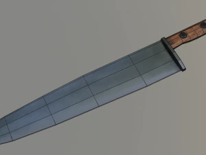 michael myers knife 3D Model