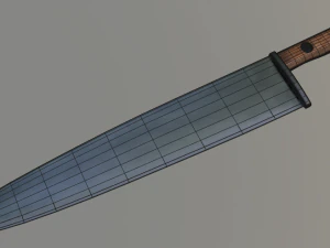 michael myers knife 3D Model