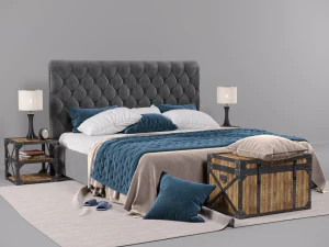 bed 3680 3D Model