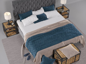 bed 3680 Modèle 3D