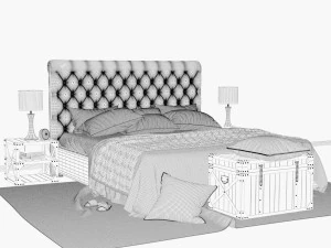 bed 3680 3D Model
