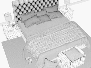 bed 3680 3D Model
