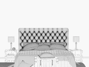 bed 3680 3D Model