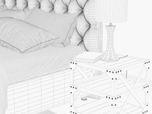 bed 3680 3D Model
