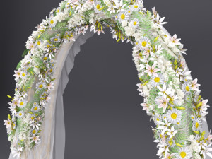 wedding arch 3D Model