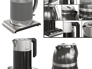 ティーポットセット 3Dモデル