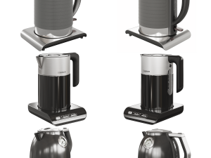 Teapots set 3D Model