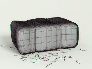 hay bale 3D Model